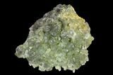 Green Prehnite Crystal Cluster - Morocco #138339-1